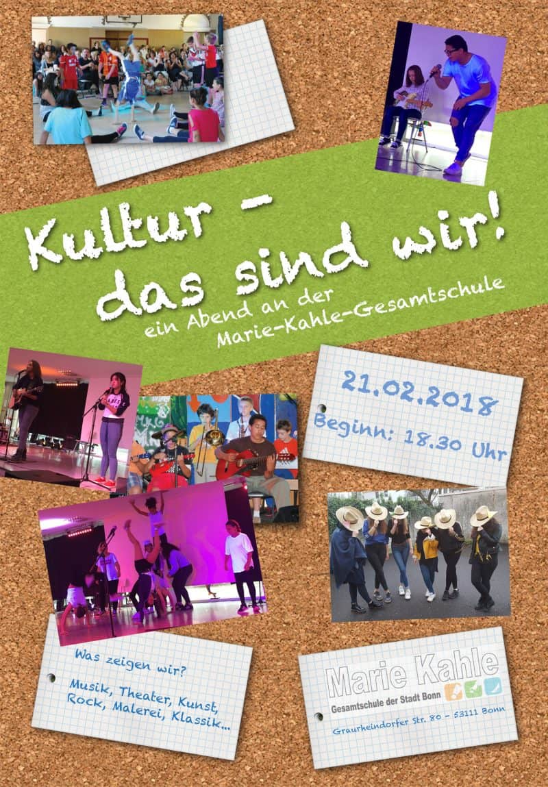 Kultur, das sind wir!