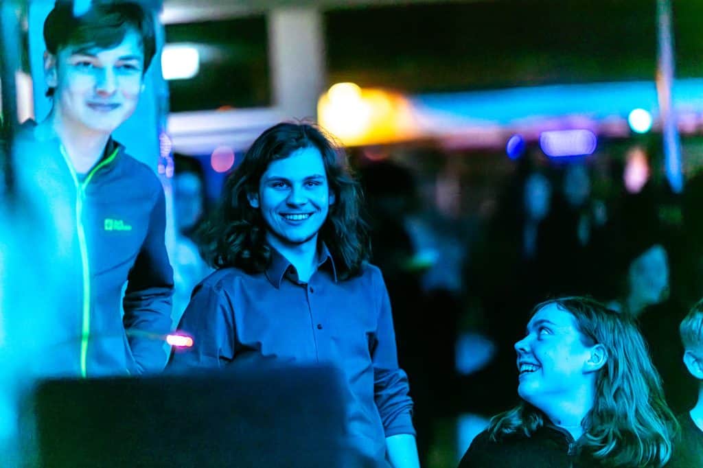 Und nichts geht ohne Technik und unsere Cracks an dieser Stelle....