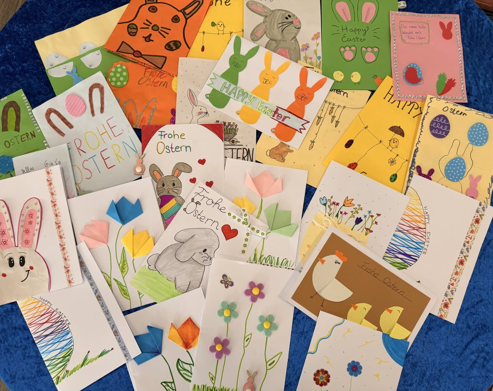 Bunte Osterfreude